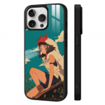 Coque iPhone Princesse Mononoké Assise