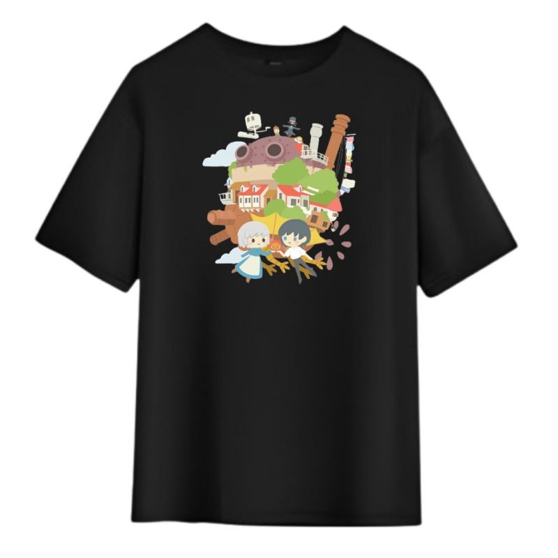 T-Shirt Le Château Ambulant Dessin